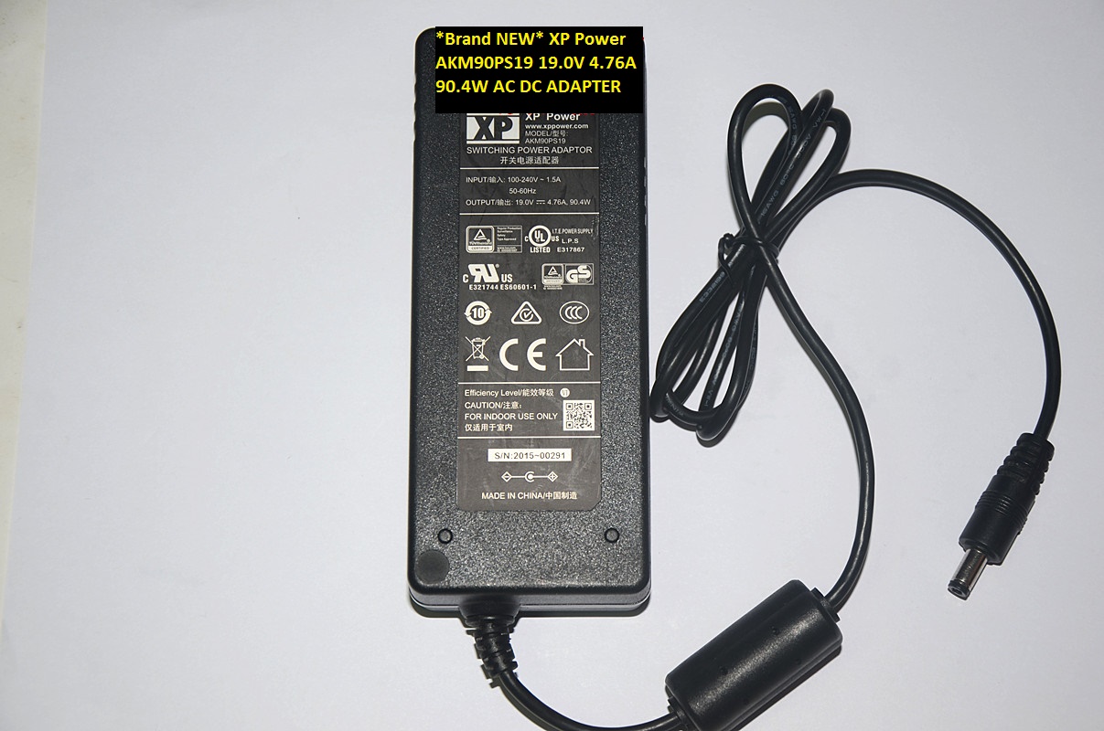 *Brand NEW* XP Power 19.0V 4.76A 90.4W AKM90PS19 AC DC ADAPTER